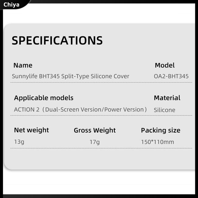 Vỏ Silicon Bảo Vệ Chống Bụi Chống Trầy Chống Rơi Cho Action 2