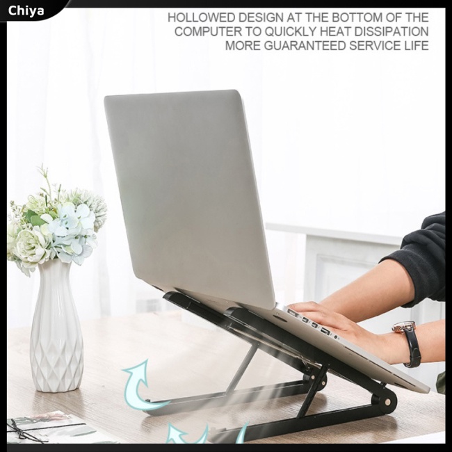 Giá Đỡ Laptop Tản Nhiệt Chống Trượt Có Thể Điều Chỉnh Tiện Lợi