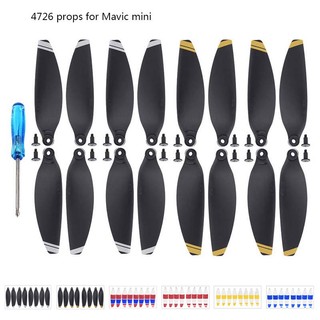 Cánh quạt thay thế cho DJI Mavic Mini 1 Drone 4726 Trọng lượng nhẹ Đạo cụ cánh quạt Phụ kiện Phụ kiện Phụ kiện Bộ dụng cụ vít Phụ kiện chụp ảnh trên không