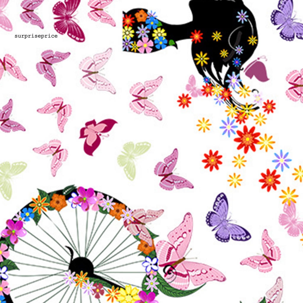 1 Tấm Decal dán tường DIY Hình Cô Gái Múa Ba Lê Hoạt Hình Nhiều Màu Sắc Trang Trí Nhà Cửa