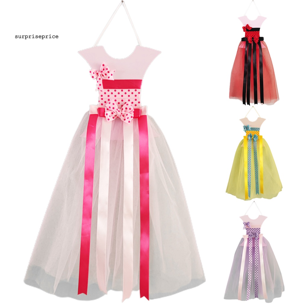 Giá Đỡ Kẹp Tóc / Kẹp Tóc Bằng PVC Đa Năng In Họa Tiết Chấm Bi Xinh Xắn Tiện Dụng