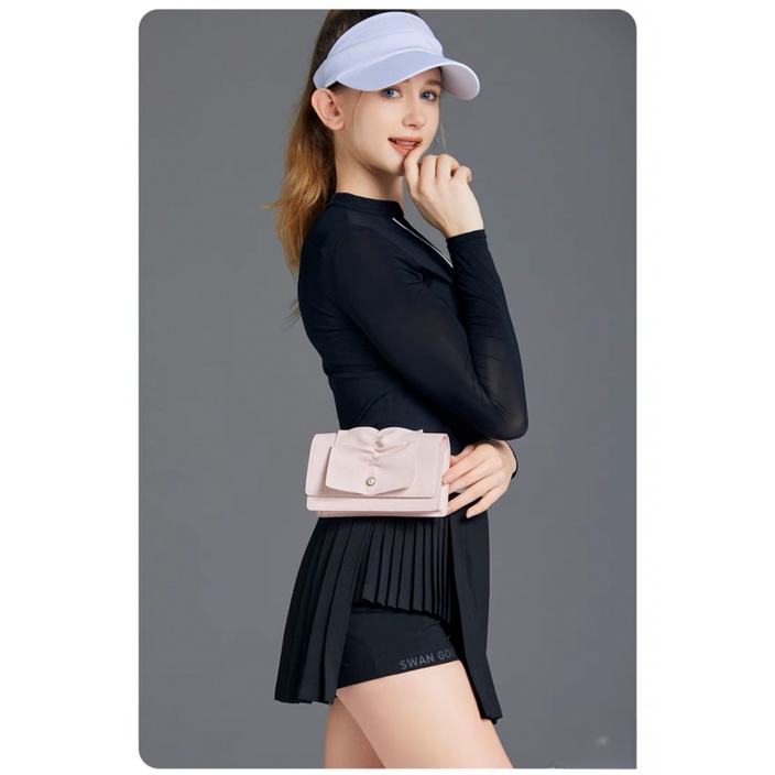 Chân Váy Xếp Ly Ôm Dáng Chống Chói Thời Trang Cho Nữ