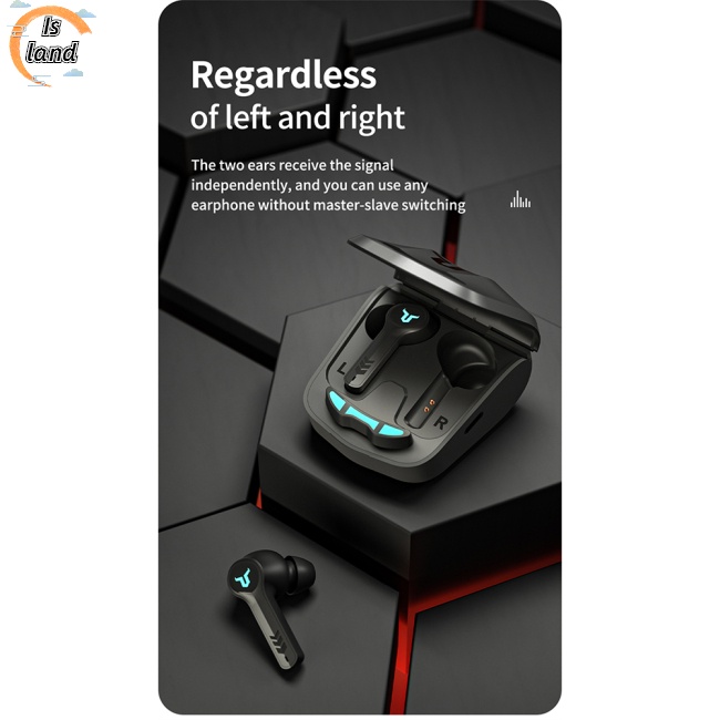 [IS] Tai nghe không dây Thoáng Khí Nhanh Có Đèn RGB Nhiều Màu Sắc Tương Thích Chơi Game