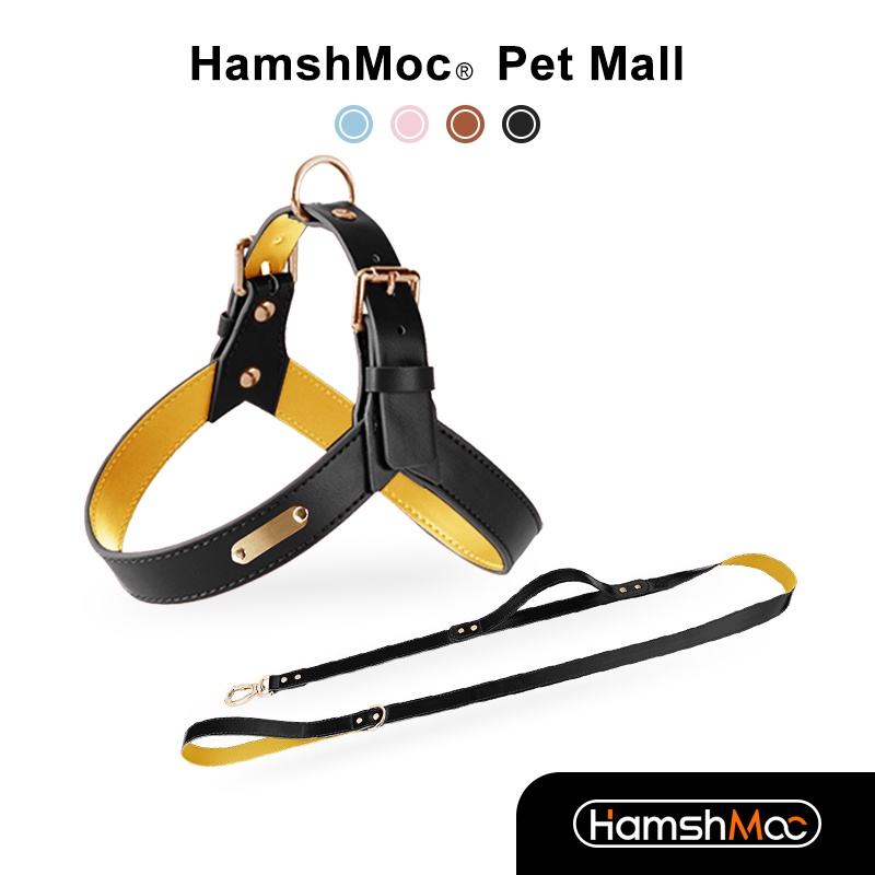 HamshMoc Bộ Dây Dắt Chó Đi Dạo Có Thể Điều Chỉnh Thoải Mái Bền Bỉ Với Tay Cầm Điều Khiển Dễ Dàng Cho Chó Vừa