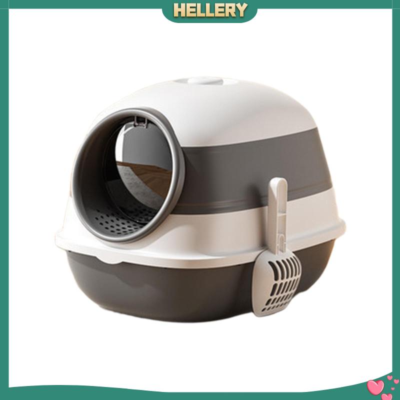 Hộp Đi Vệ Sinh Chống Văng Nước Cho Mèo Có Thể Gấp Gọn Tiện Dụng