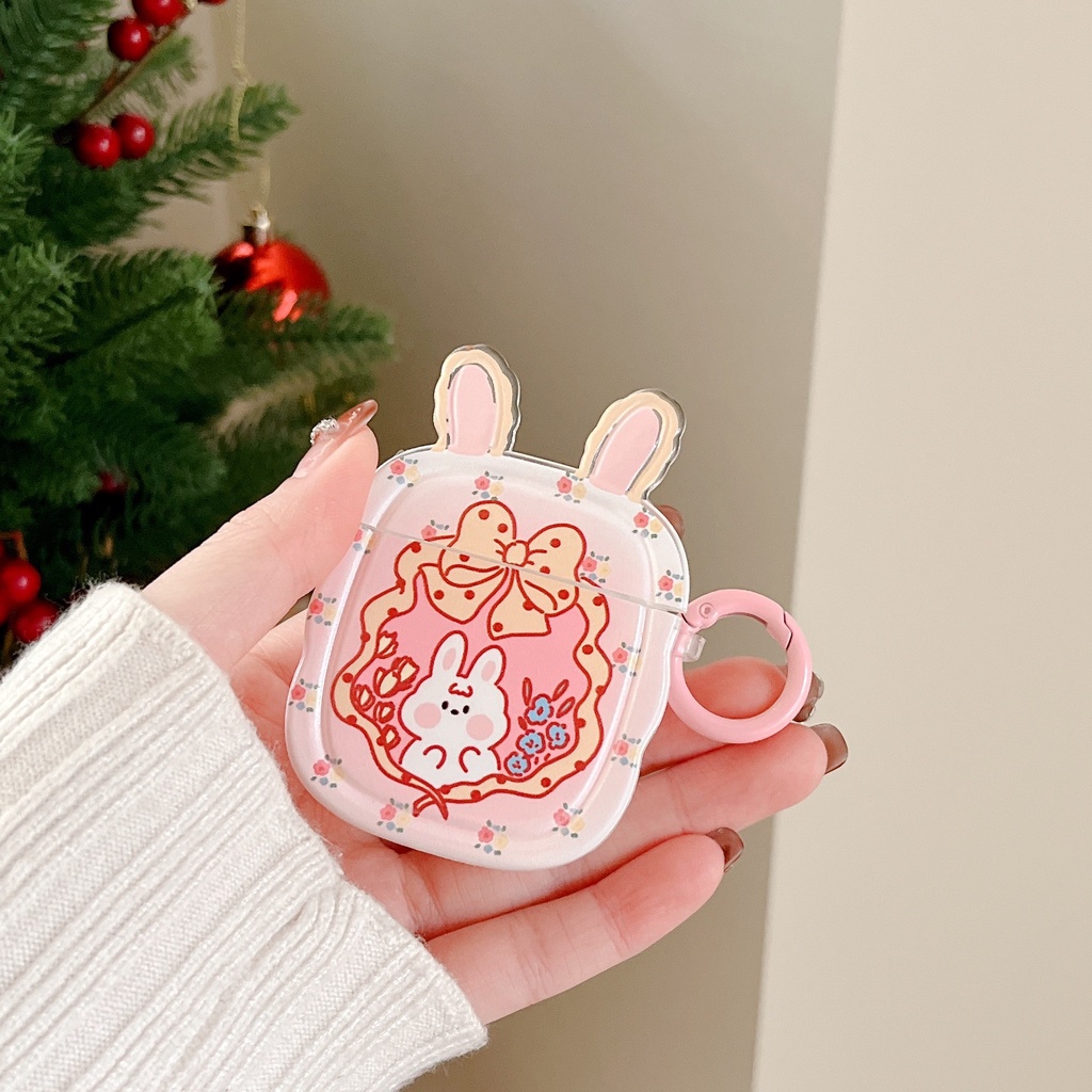 Vỏ Đựng Ốp Case Thỏ Soi Gương Bảo Vệ Airpods Chống Va Đập Bám Bụi 1/2,3,Pro - Jerry Shop