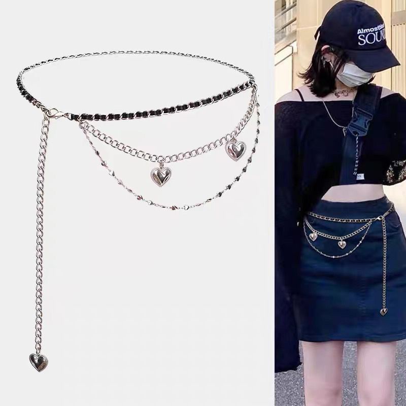 Dây Xích Thắt Lưng Quần Váy Trang Trí Mới Cho Nữ