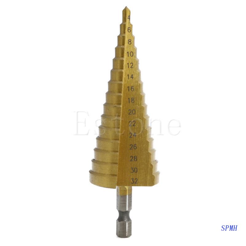 1 Mũi Khoan Thép Gió Bọc Titanium 4-32mm