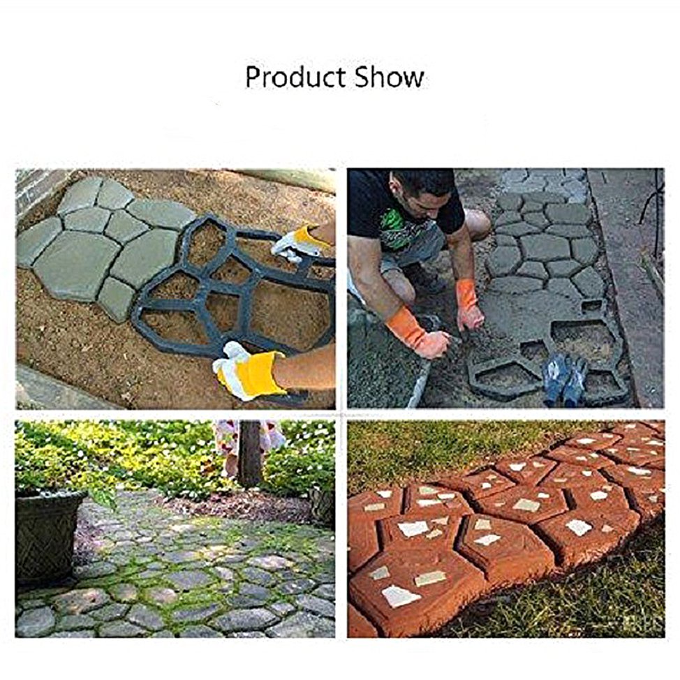 Diy Plastic Path Manufacturer Mold Manual Laying Cement Brick Mold Diy