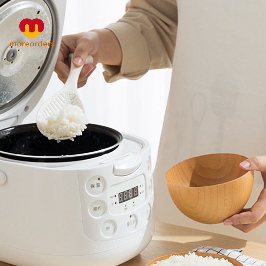 < Mo > Muỗng Xới Cơm PP BPA Không BPA Chịu Nhiệt Dạng Đứng Sáng Tạo Dành Cho Gia Đình