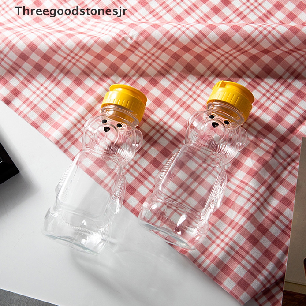 1 Chai Nhựa Đựng Sốt 230ml Hình Gấu Đáng Yêu JR