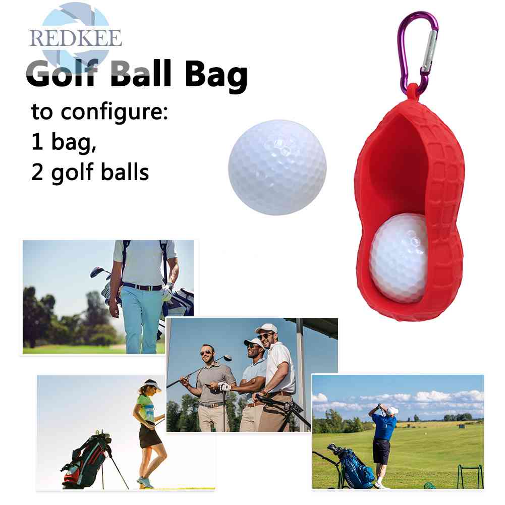 Vỏ Bọc Bảo Vệ Quả Bóng Golf Bằng Silicon Hai Lỗ Tiện Dụng