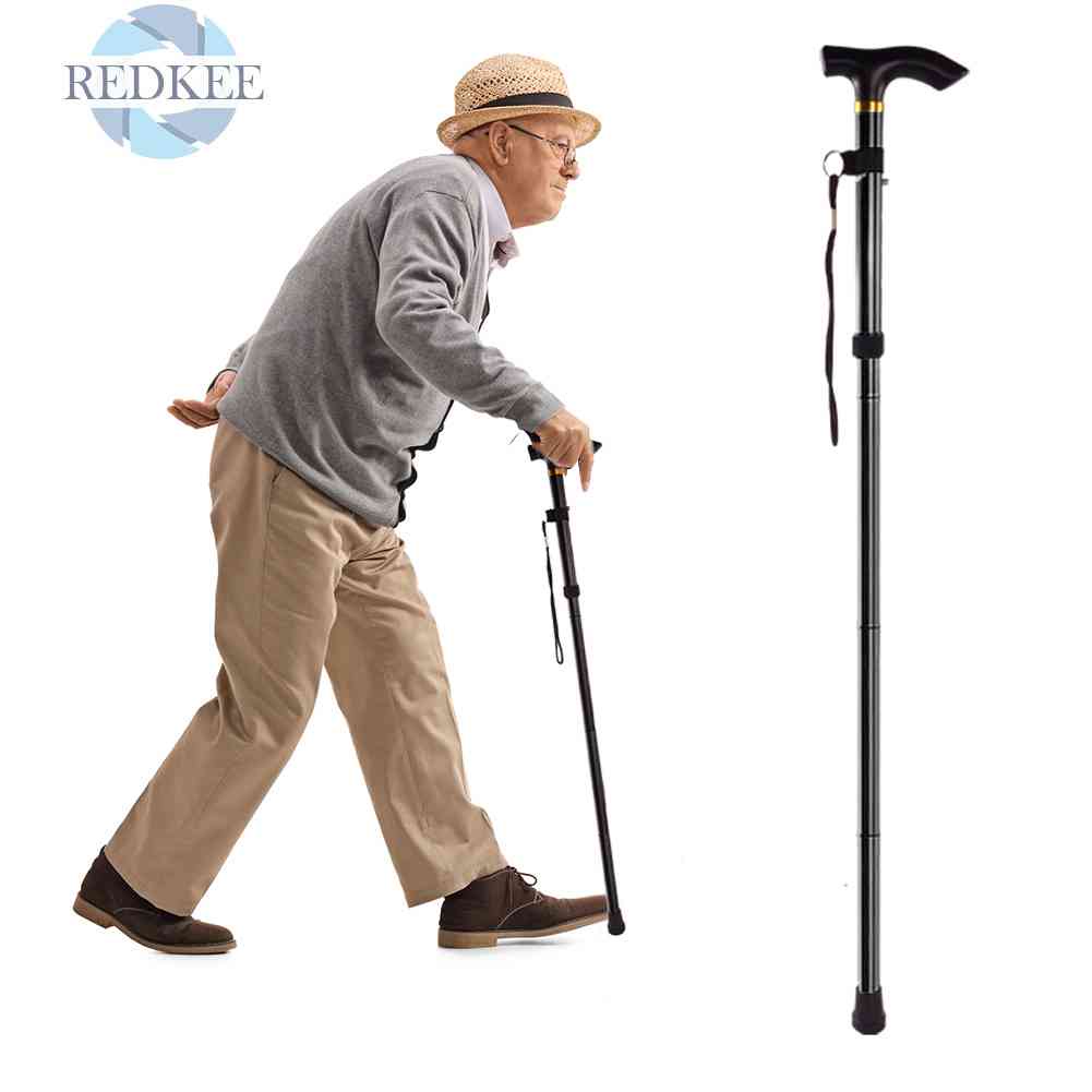 Gậy Leo Núi 5 Khớp Chống Trượt Tùy Chỉnh Tiện Dụng Cho Người Lớn Tuổi