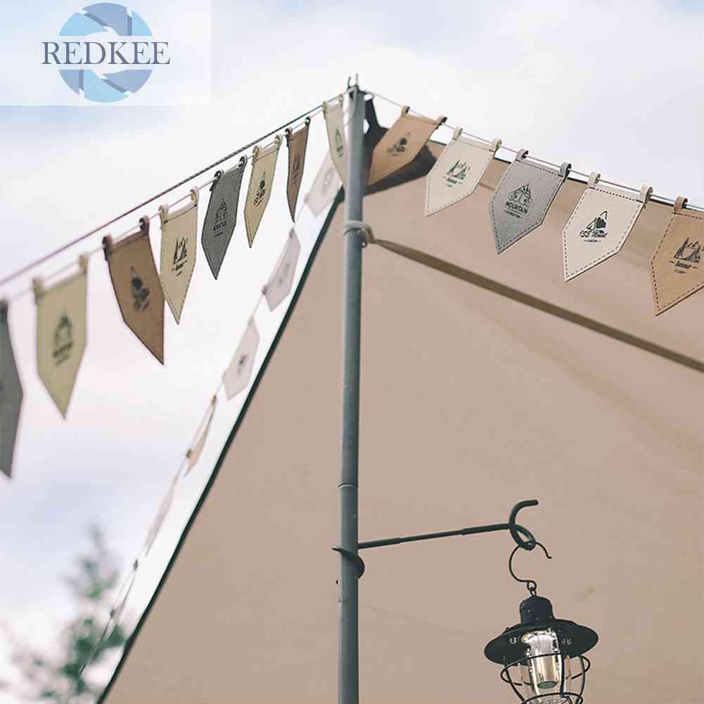 Cờ Bằng Vải Nỉ Gọn Nhẹ Kèm Dây Có Thể Điều Chỉnh Dùng Khi Đi Cắm Trại