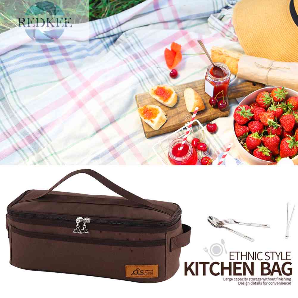 Túi Đựng Dụng Cụ Ăn Uống Ngoài Trời Chống Thấm Nước