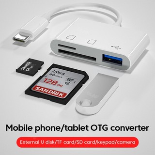 Đầu đọc thẻ nhớ tốc độ cao usb c otg