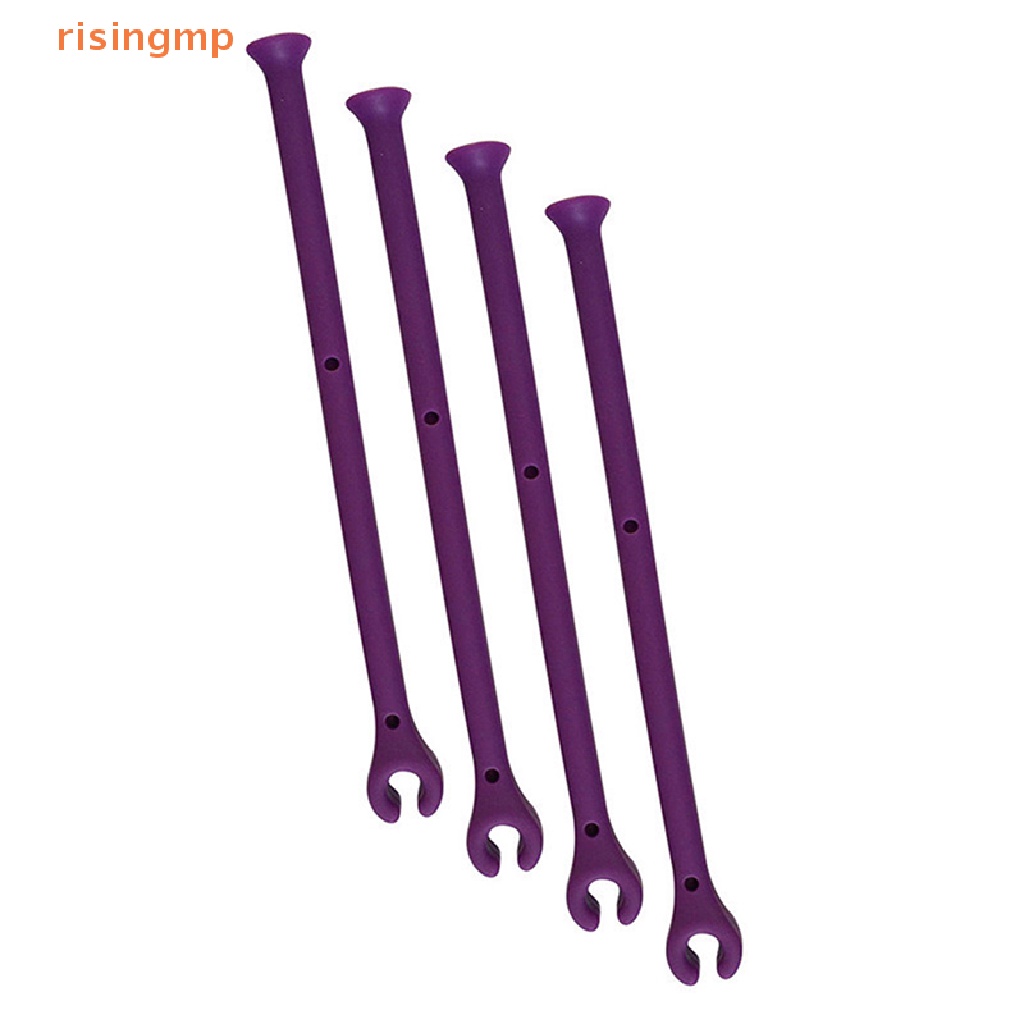 Set 4 / 8 Giá Silicone Linh Hoạt Tiết Kiệm Không Gian Cho Máy Rửa Chén
