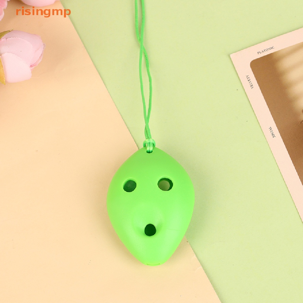 Sáo Ocarina 6 Lỗ Bằng Nhựa Nhiều Màu Sắc Dành Cho Người Mới Bắt Đầu