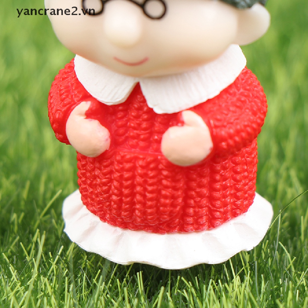 Mô Hình Đồ Chơi Cặp Đôi Bà Lãng Mạn Ngọt Ngào Trang Trí Tiểu Cảnh {yancrane2.vn} {YAN2}