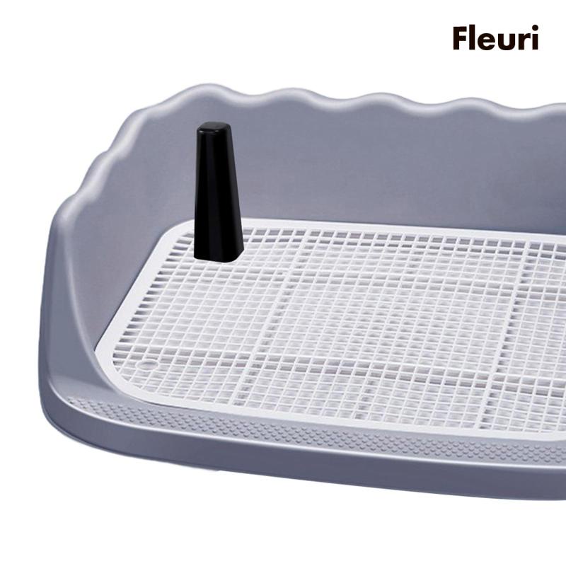 Khay Đi Vệ Sinh Gắn Tường Kèm Khay Đựng Bảo Vệ Dành Cho Thú Cưng Cỡ Nhỏ / Vừa / Thỏ