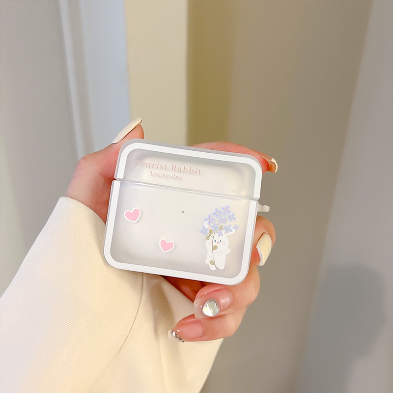 Vỏ Bảo Vệ Hộp Sạc Tai Nghe bluetooth airpods 1 2 2 pro Bằng Silicon Họa Tiết Hoạt Hình Dễ Thương silicone