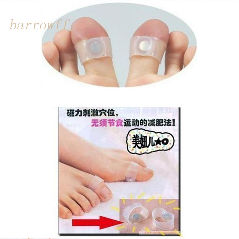 Set 2 Vòng Silicone Đeo Ngón Chân Tập Thể Hình Tiện Dụng