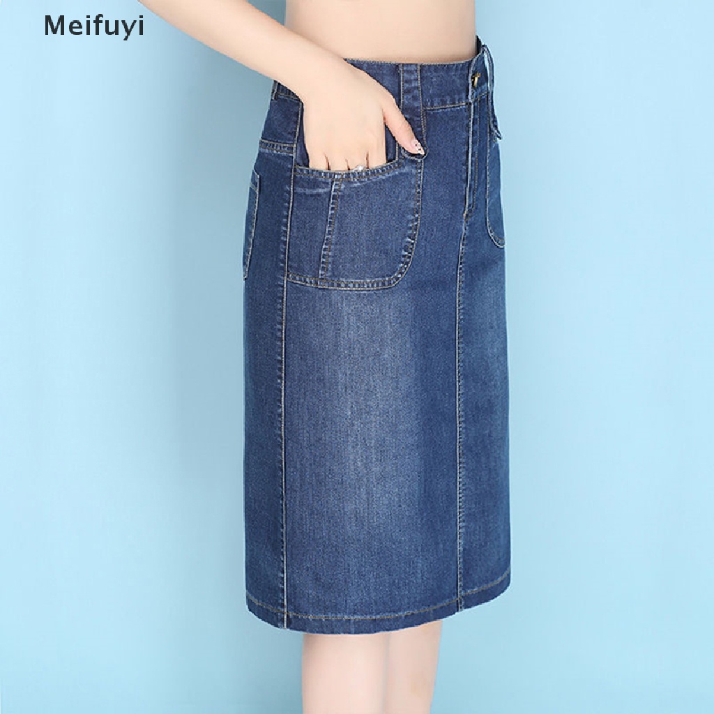 Chân váy jean Lưng Cao Thời Trang 2023 Mới Lạ Cho Nữ