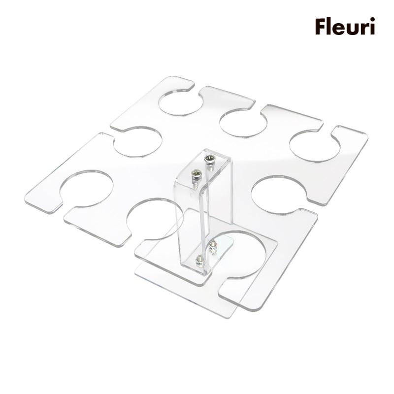 Giá Đỡ Ly Thủy Tinh Bằng Acrylic Mini Thông Dụng Cho Bàn Tiệc Cưới