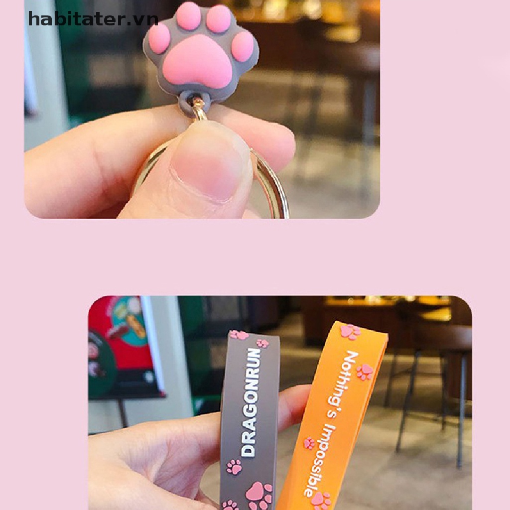 Móc Khóa Hình Mông Mèo Dễ Thương