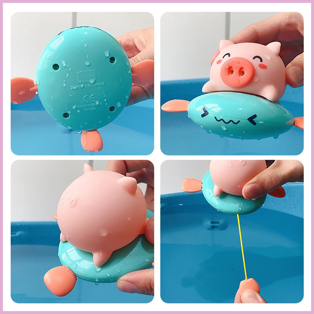 Đồ Chơi Động Vật Dễ Thương Nổi Trên Mặt Nước Cho Bé Chơi Khi Tắm