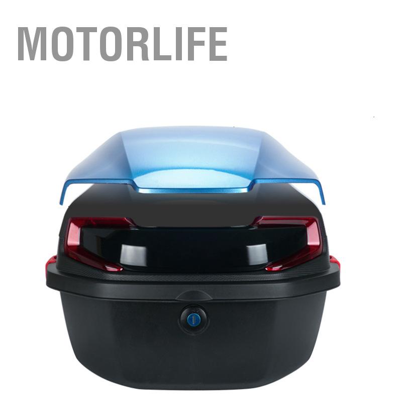 Motorlife Hộp phía sau xe điện Công suất lớn Chặn màu bề mặt nhẵn cho máy