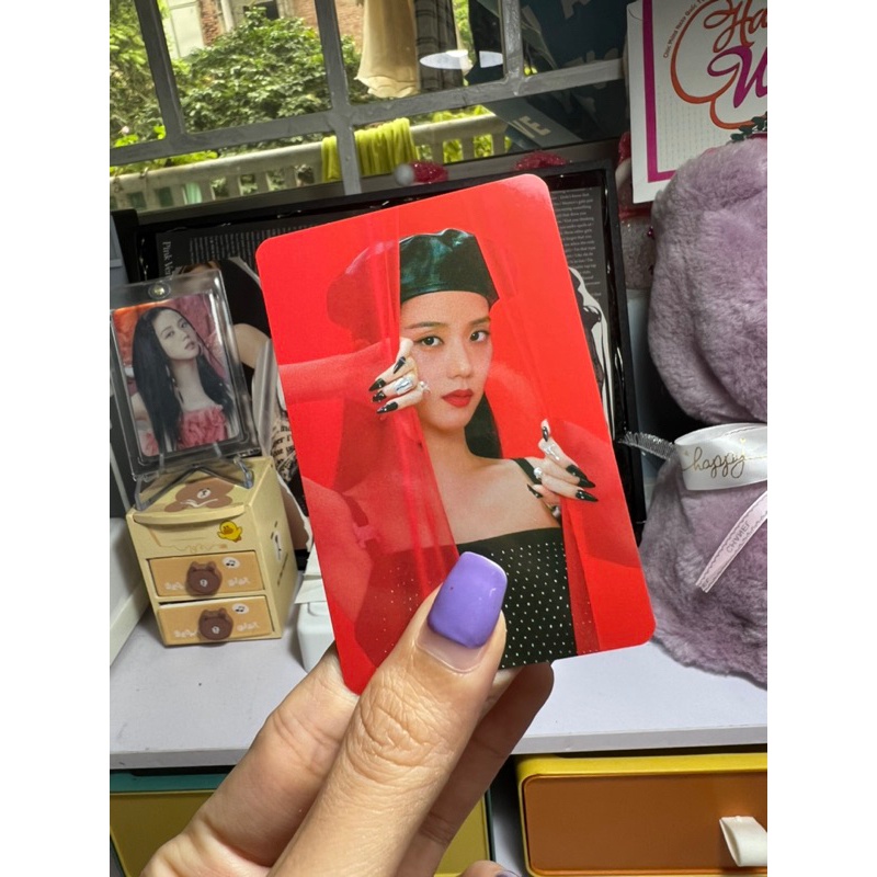 Photocard Jisoo Me Flowers