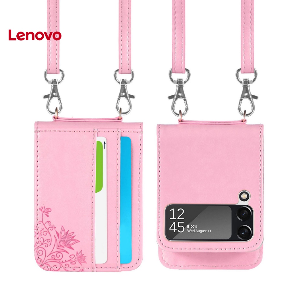 Ốp Điện Thoại Da Giả Kiểu Ví Gập Chống Sốc &amp; Rơi In Hình Hoa Hướng Dương Có Thể Tháo Rời Cho Samsun