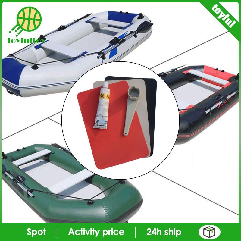 Miếng Vá Sửa Chữa Thuyền Kayak Có Keo Dán Tiện Dụng