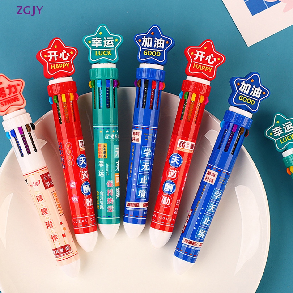 Bút Bi Tự Động Họa Tiết Hoạt Hình Đơn Giản Sáng Tạo Mới