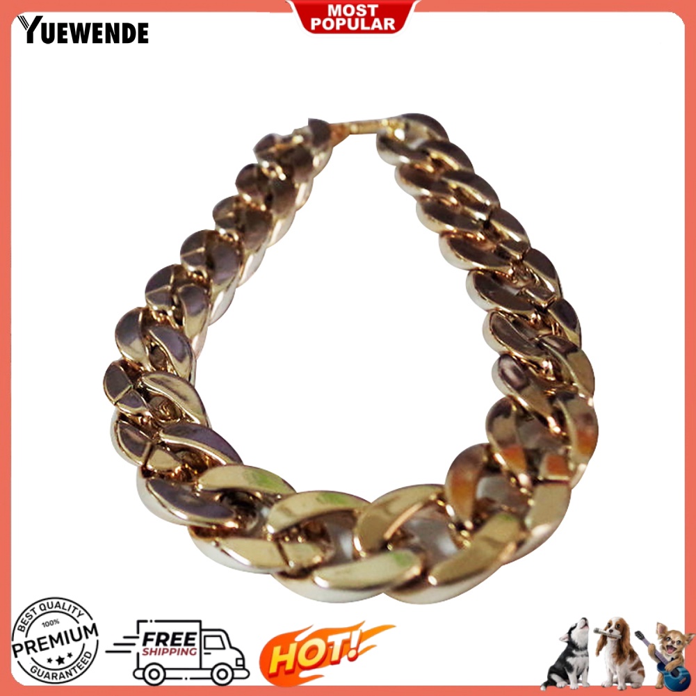 Vòng Cổ Bản Rộng 36cm / 45cm Có Thể Điều Chỉnh Cho Thú Cưng