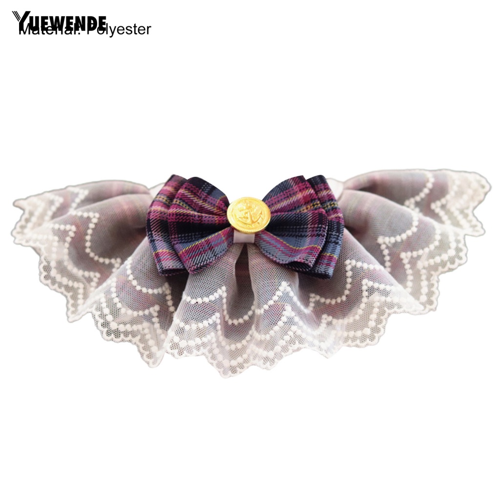 Yếm Đeo Cổ Trọng Lượng Nhẹ Trang Trí Nơ Xinh Xắn Cho Thú Cưng