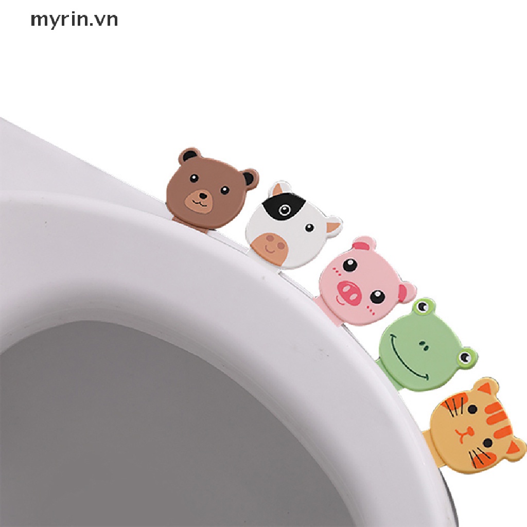 Tay Cầm Nâng Nắp Bồn Cầu Họa Tiết Hoạt Hình WC Accessorie