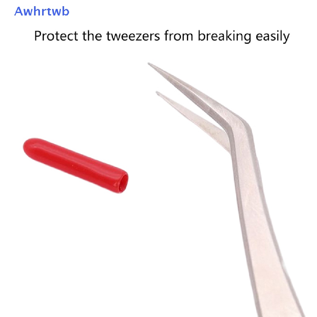 Set 10 Nắp Cao Su Gắn Nhíp Gắp Lông Mi Giả Mới