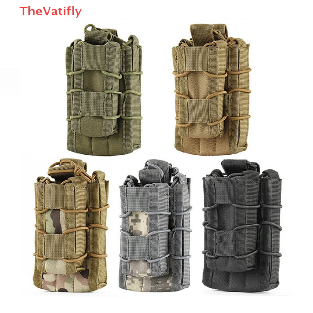 Túi Đựng Tạp Chí Bằng Nylon 1000D Hai Lớp AK AR M4 AR15 Rifle Mag