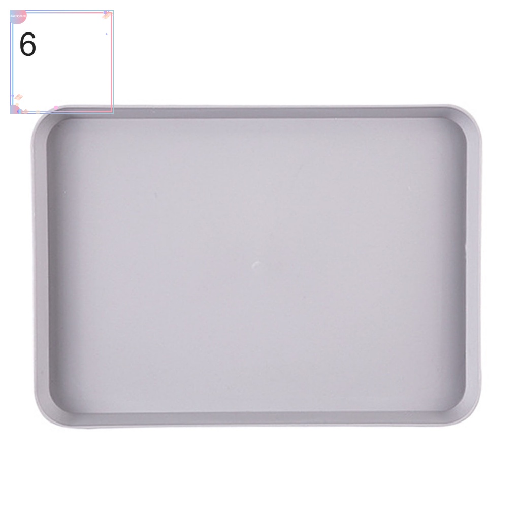 Khay Nhựa Đựng Trái Cây Hình Chữ Nhật Thiết Kế Đơn Giản Phong Cách Bắc Âu