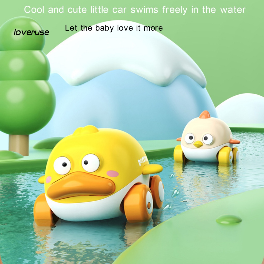 Đồ Chơi Giáo Dục Hình Chú Vịt Lên Dây Cót Bằng Nhựa Chống Mòn Cho Trẻ Em