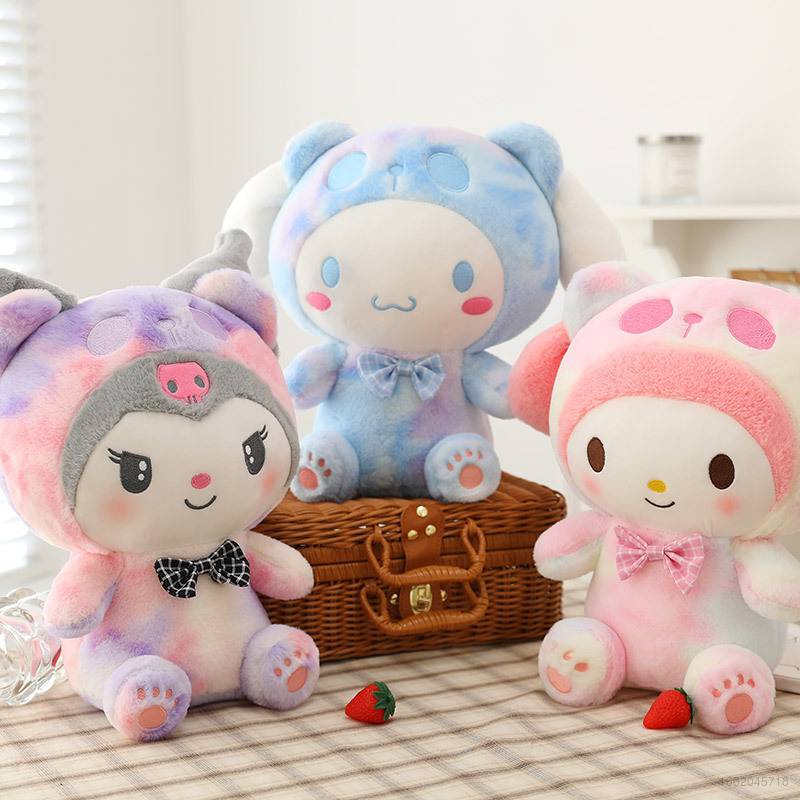 Thú Nhồi Bông Hình Nhân Vật Sanrio Kuromi Cinnamoroll Melody 60cm Nhiều Màu Sắc Cho Bé