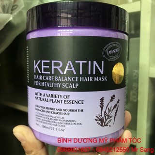 Kem hấp, ủ tóc phục hồi chuyên sâu Keratin Hàn Quốc 1000ml (2026)