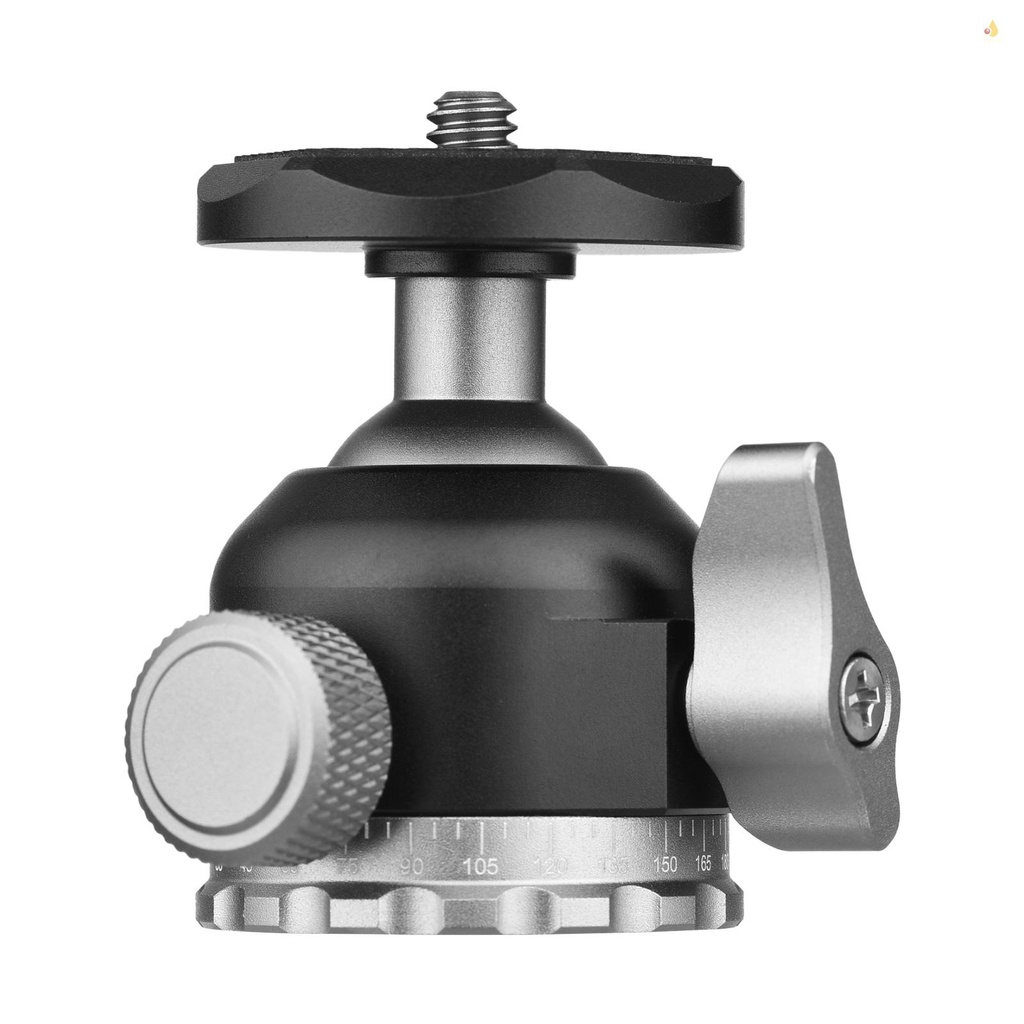 Đầu Nối Chân Máy Ảnh Andoer Bằng Hợp Kim Nhôm Với Ốc Vít 1 / 4 Inch Tải Trọng 5kg / 11lbs