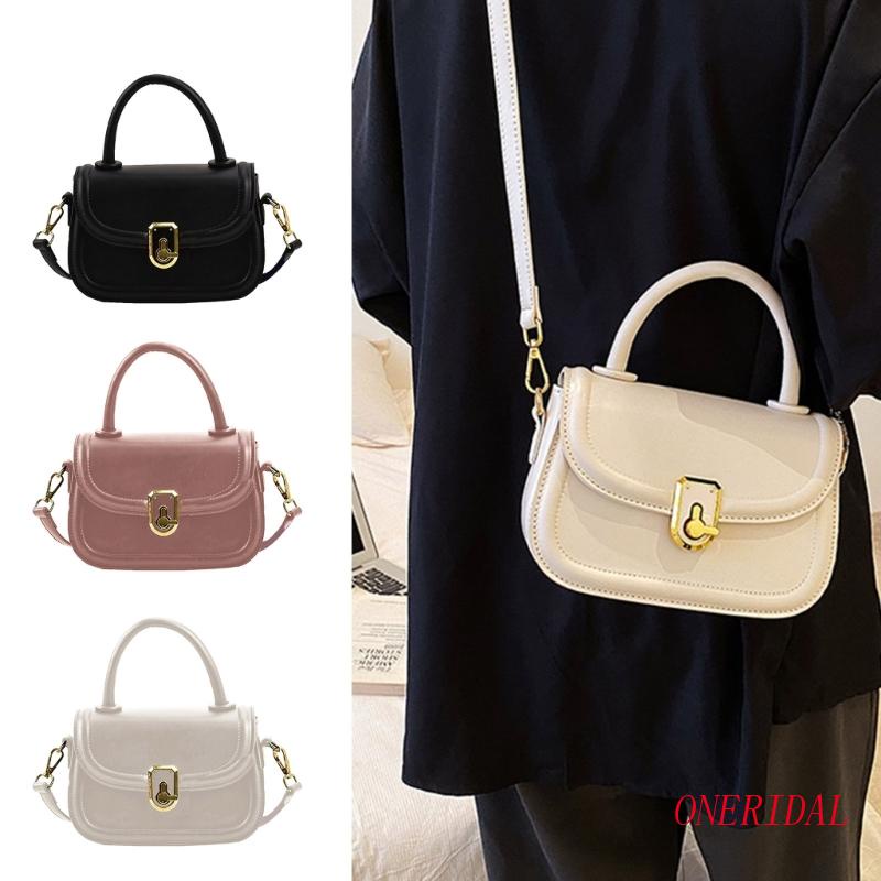 Túi Đeo Chéo Vai Bằng Da PU Với Dây Đeo Có Thể Tháo Rời Cho Nữ