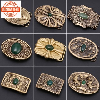 Đầu Khóa Thắt Lưng Bằng Đồng Thau Nguyên Chất 40mm Tự Làm Dành Cho Nam