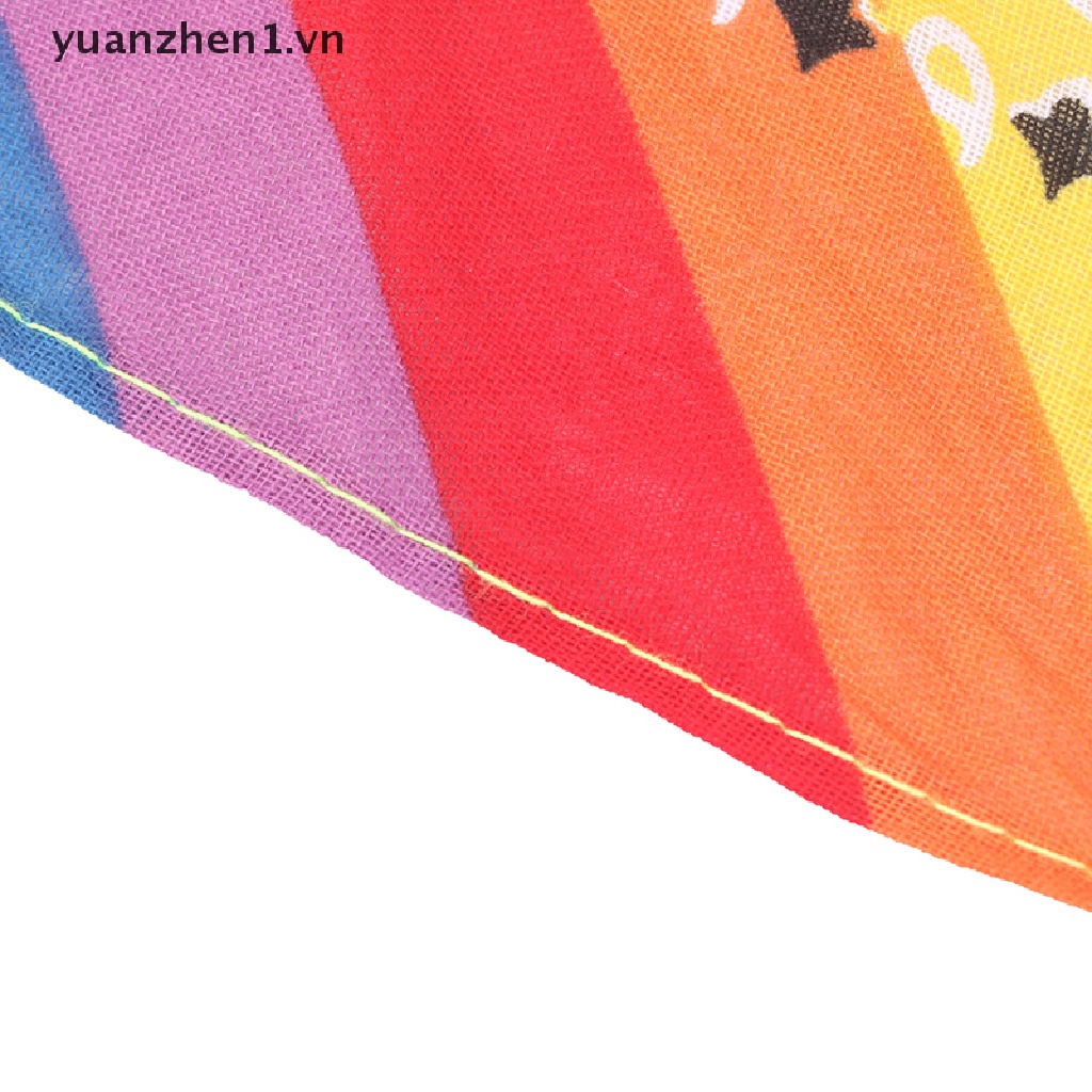 Khăn Choàng Cổ Bandana Vuông 55cm 6 Màu Chất Liệu Cotton Có Túi Tiện Dụng