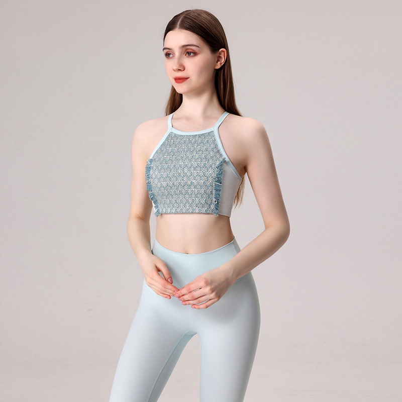 ✨New✨ Bộ Đồ Tập Yoga Gym Kim Tuyến Ngực NAKALI S-3156-1 Nhóm Màu mới Siêu Min Đẹp