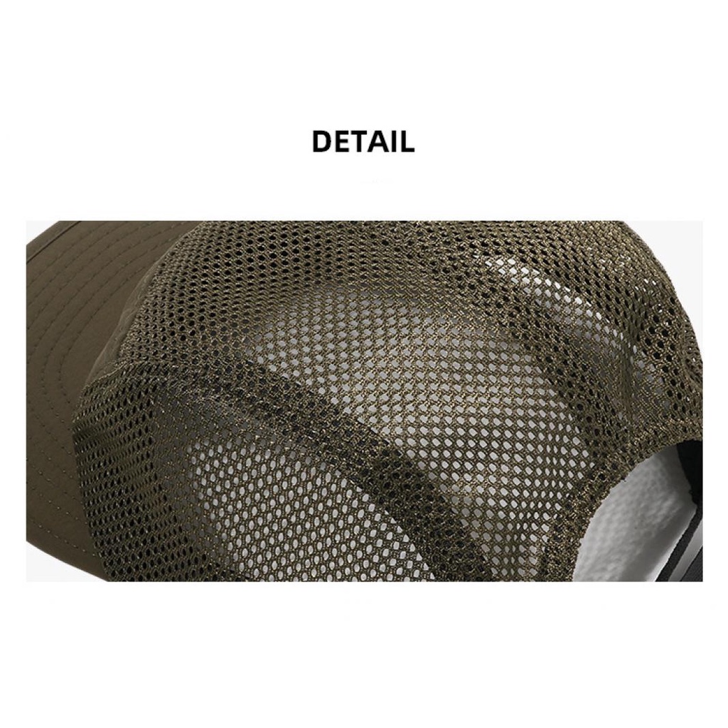 Set 5 Mũ Lưỡi Trai Phối Lưới Chống Thấm Nước Nhanh Khô Thời Trang Mùa Hè Cho Nam Và Nữ